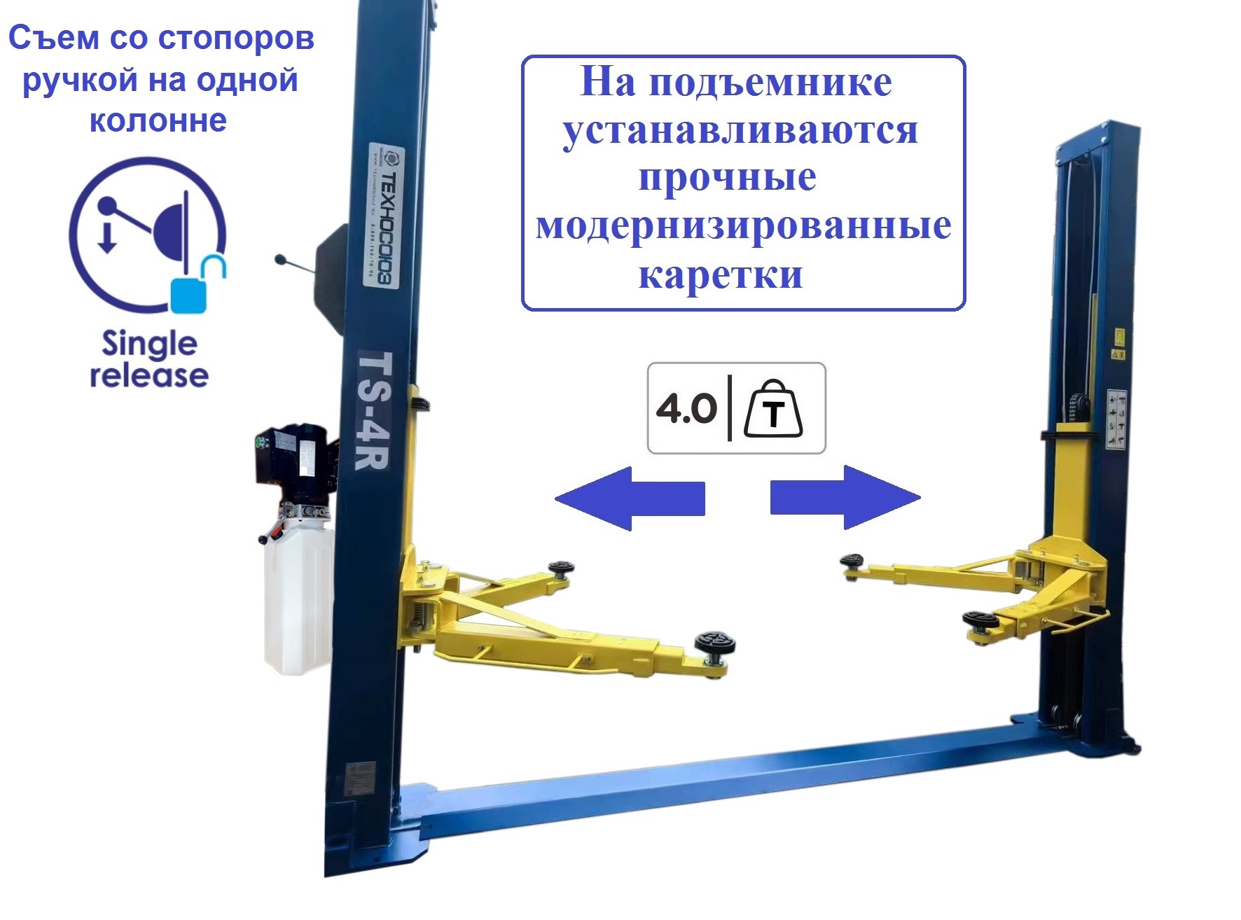 Двухстоечные подъемники купить в Саратове, цена на двухстоечный подъемник -  Техносоюз