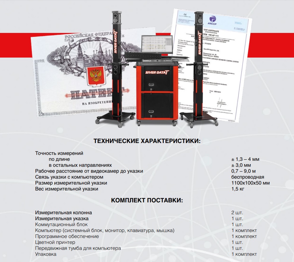 Измерительная система SIVER DATA T