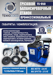TS-950 Балансировочный станок 380V
