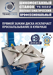 Комплект TS-3022 Шиномонтажный станок+TS-500 Балансировочный стенд  
