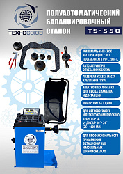 Комплект TS-21 Станок шиномонтажный 11-20"+ TS-550 Балансировочный стенд для легковых авто