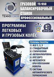 TS-950 Грузовой балансировочный станок 380V