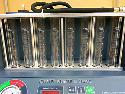 INJ-8B Установка для очистки и проверки инжекторов (настольная)+ LAVR Ultra-Sonic Cleaner Жидкость